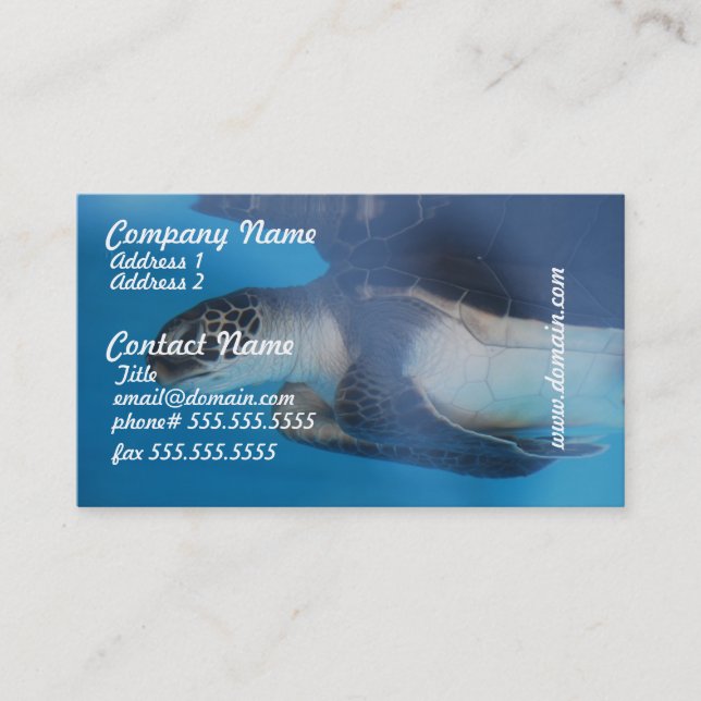 Customize Product Business Card (Front)