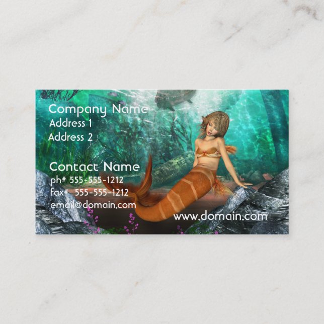 Customize Product Business Card (Front)