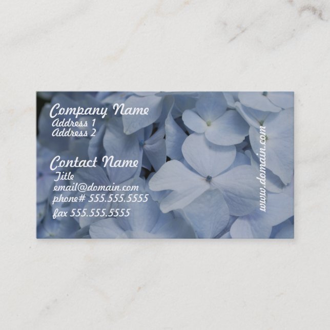 Customize Product Business Card (Front)
