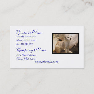 Customize Product Business Card