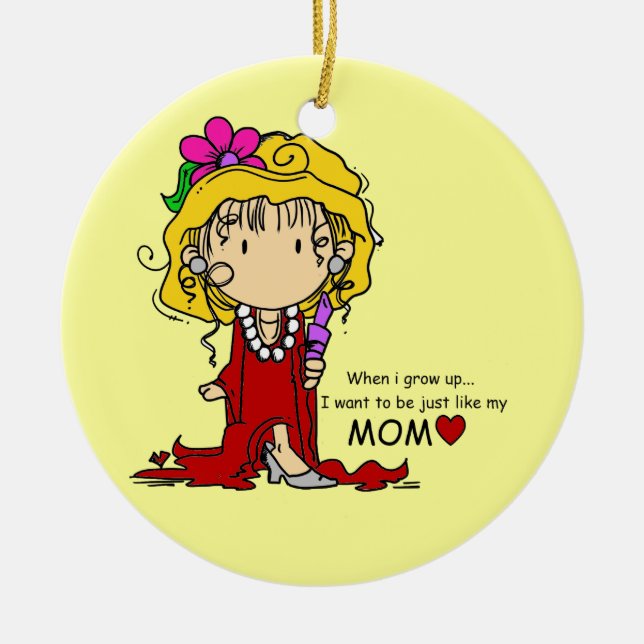 Customize Product Ceramic Ornament (Front)