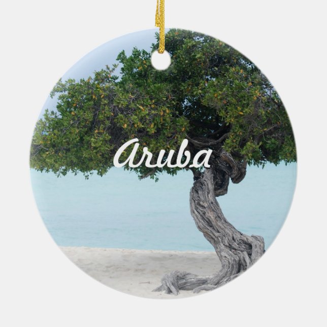 Customize Product Ceramic Ornament (Back)