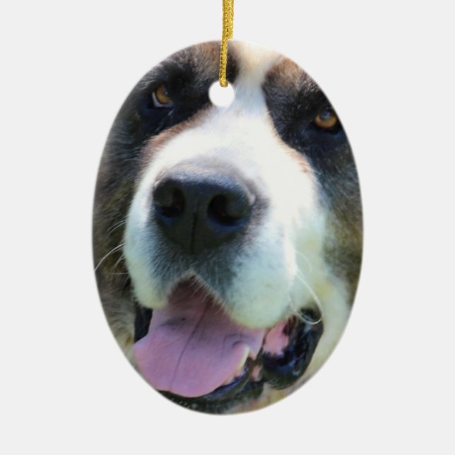 Customize Product Ceramic Ornament (Front)