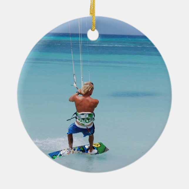 Customize Product Ceramic Ornament (Back)