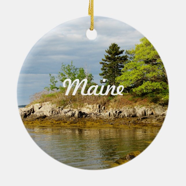 Customize Product Ceramic Ornament (Back)