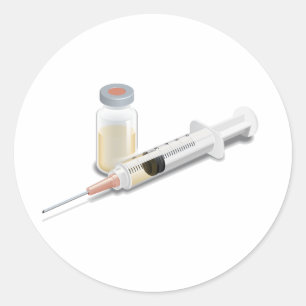 Customize Product Classic Round Sticker