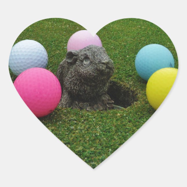 Customize Product Heart Sticker (Front)