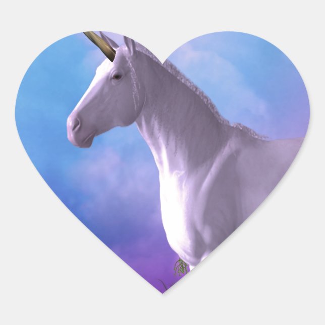 Customize Product Heart Sticker (Front)