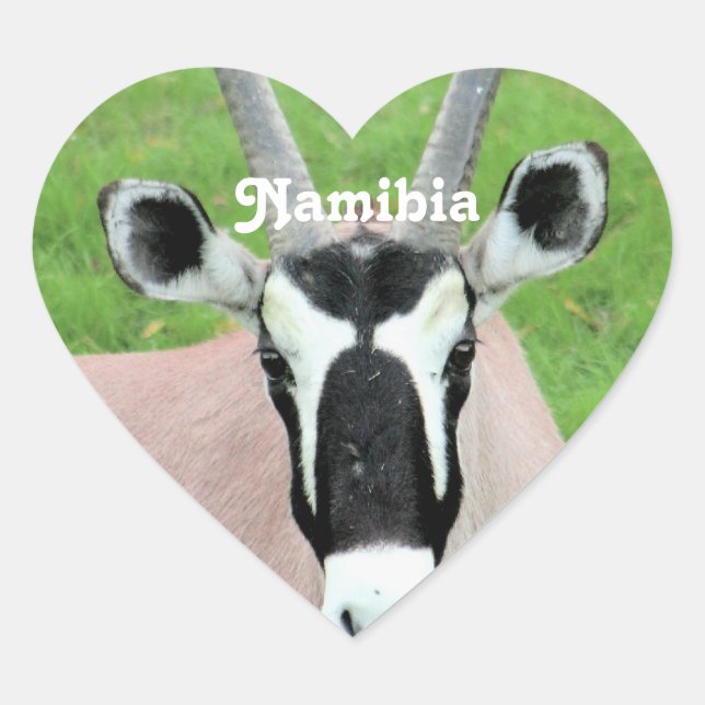 Customize Product Heart Sticker (Front)