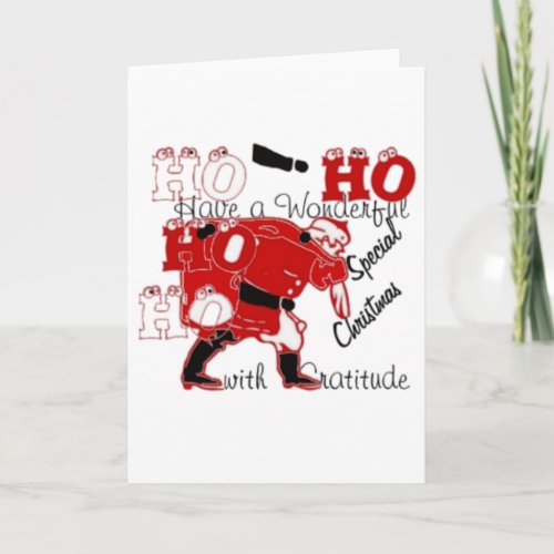 Customize Product Holiday Card