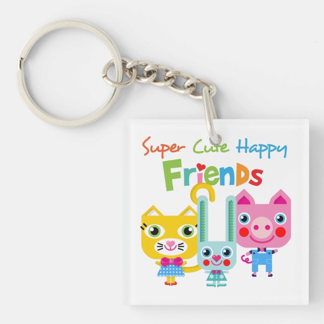 Customize Product Keychain (Front)