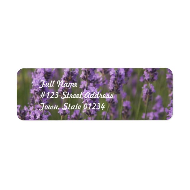 Customize Product Label (Front)