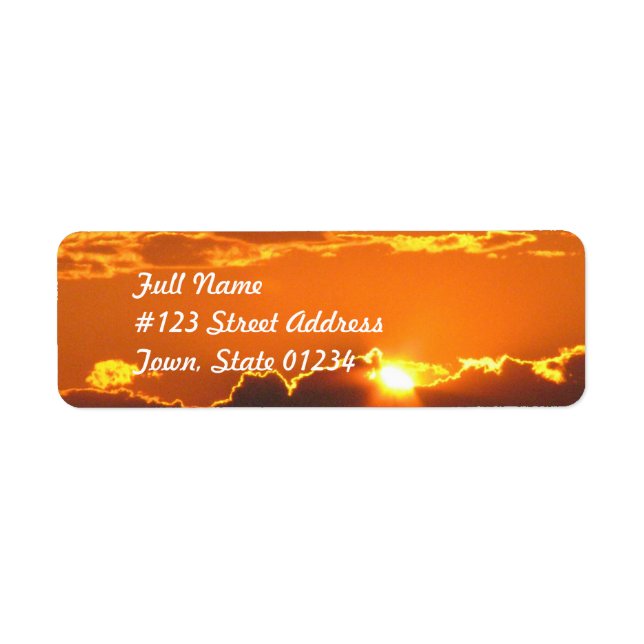 Customize Product Label (Front)