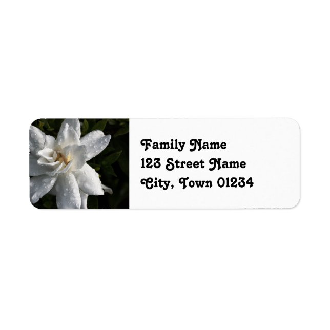 Customize Product Label (Front)