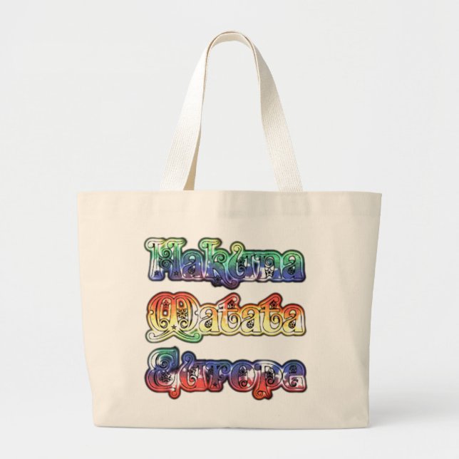 Customize Product Large Tote Bag (Front)