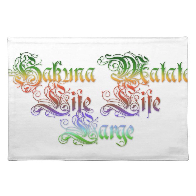 Customize Product Placemat (Front)