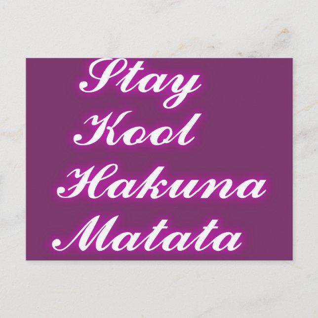 Customize Product Postcard (Front)