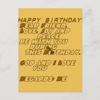 Customize Product Postcard