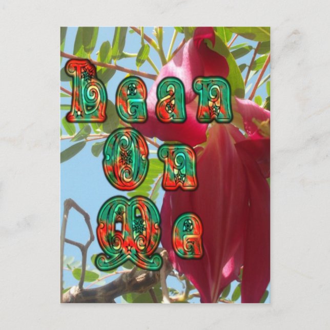 Customize Product Postcard (Front)