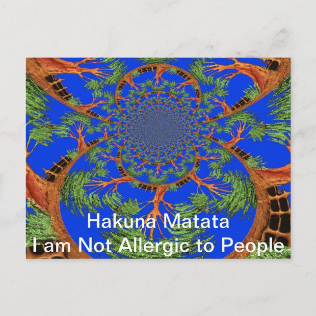 Customize Product Postcard (Front)