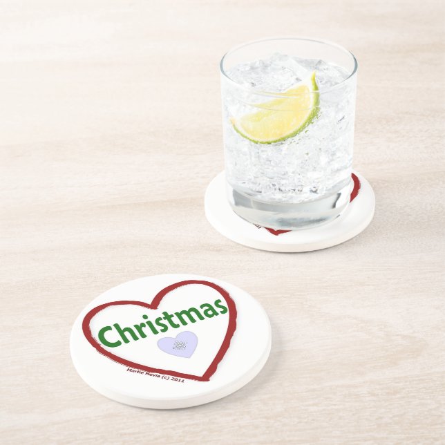 Customize Product Sandstone Coaster (Side)