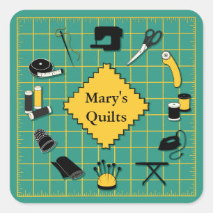 Customize Quilt Time Stickers