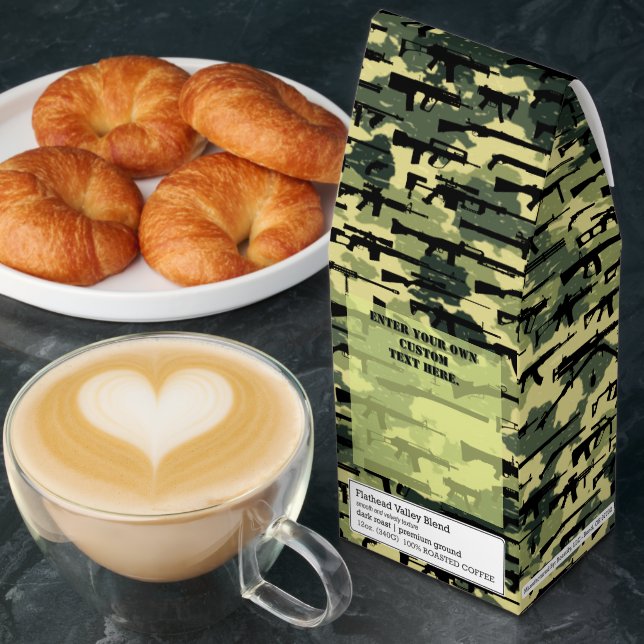 Customize Range Day Long Guns Camo Roasted Coffee (Breakfast)