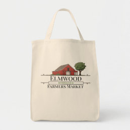 Customize Red Barn Farmers Market Tote Bag