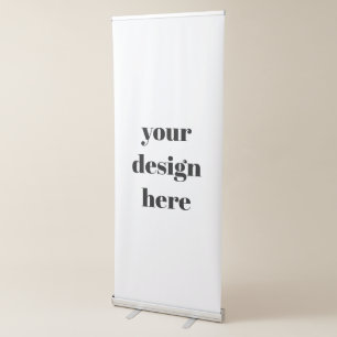 Customize retractable banner