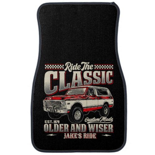 Customize Ride The American Classic 1979  Truck Car Floor Mat