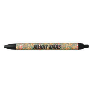 Customize Santa and Christmas Tree Pen