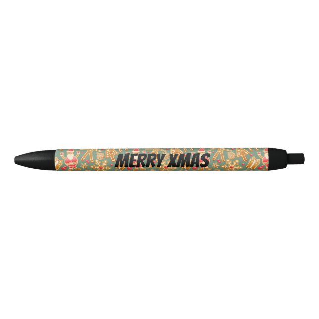 Customize Santa and Christmas Tree Pen (Front)