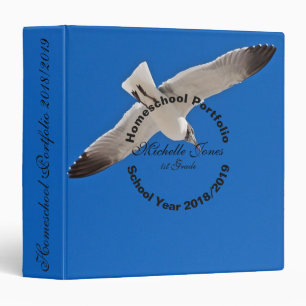 Customize Seagull Homeschool Portfolio 3 Ring Binder