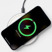 Customize Simple Name Wireless Charger (Phone)
