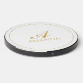Customize Simple Name Wireless Charger (Front 2)