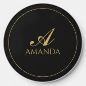 Customize Simple Name Wireless Charger (Front)