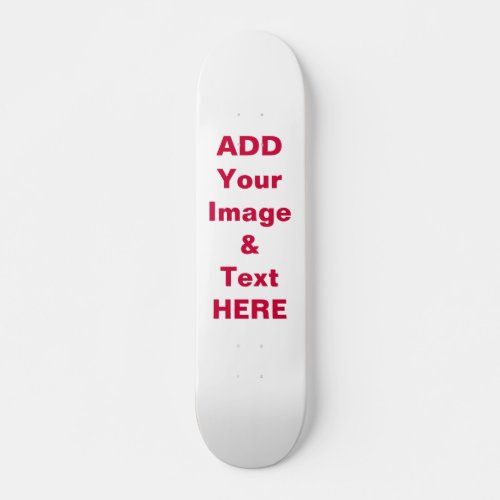 Customize Skateboard Add Image  Text Instructions