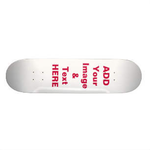Customize Skateboard Add Image & Text Instructions