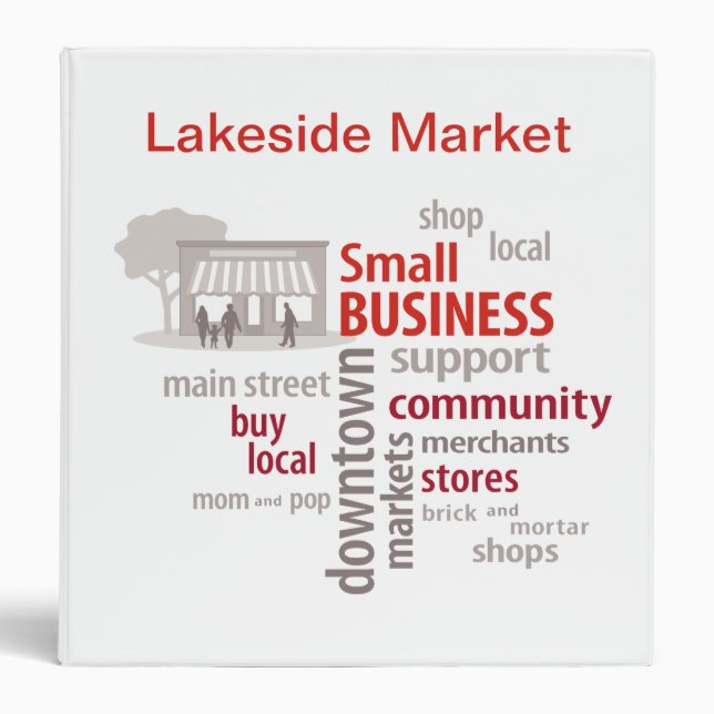 Customize Small Business Binder (Front)