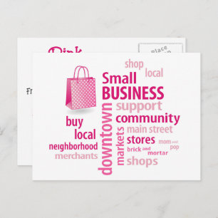 Customize Small Business Postcard