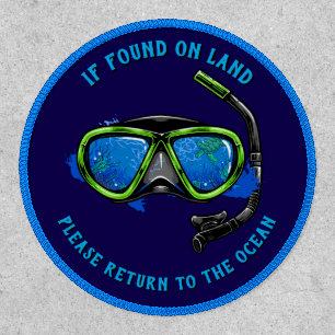 Customize Snorkeling Ocean Swimming Sports Patch