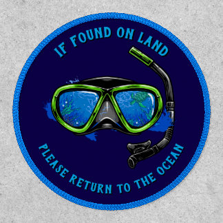 Customize Snorkeling Ocean Swimming Sports Patch