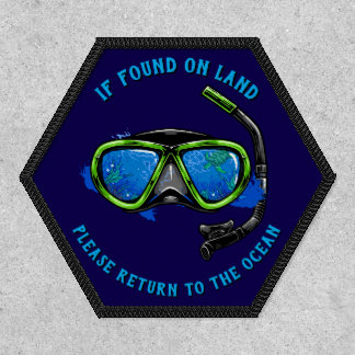Customize Snorkeling Ocean Swimming Sports Patch
