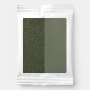 Customize Split Green Drink Mix Packet