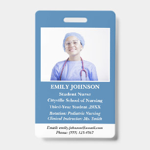 Customize Student Nurse  Badge