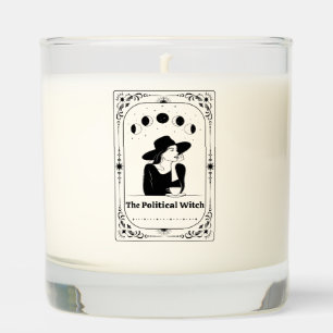 Customize Tarot Feminist Liberal Progressive Witch Scented Candle