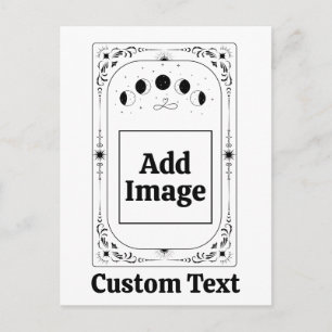 Customize Tarot Zodiac Astrology Fortune Magical Postcard
