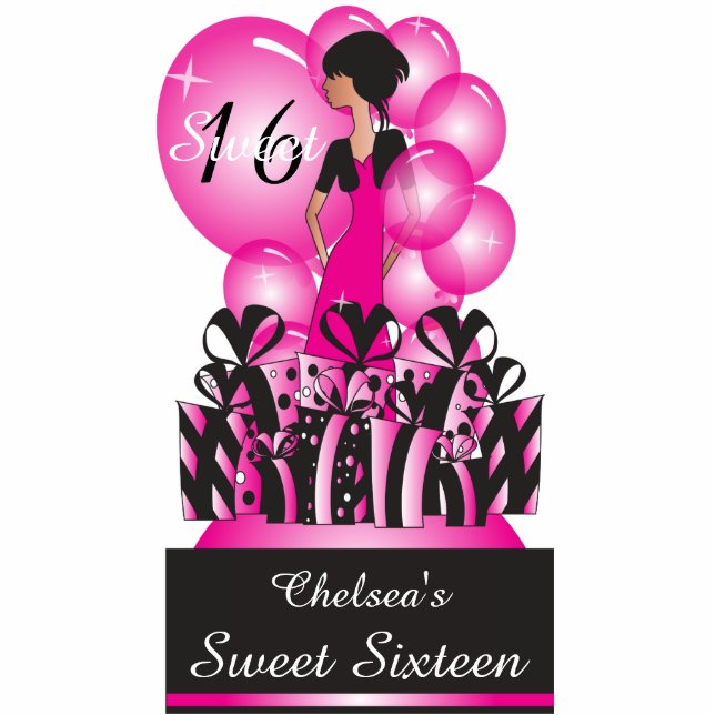 Customize Template for a Birthday or Bachelorette Cutout (Front)