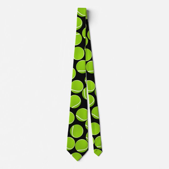 Customize Tennis Balls Party Tie (Front)