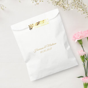 customize text Wedding gift favors Favor Bag